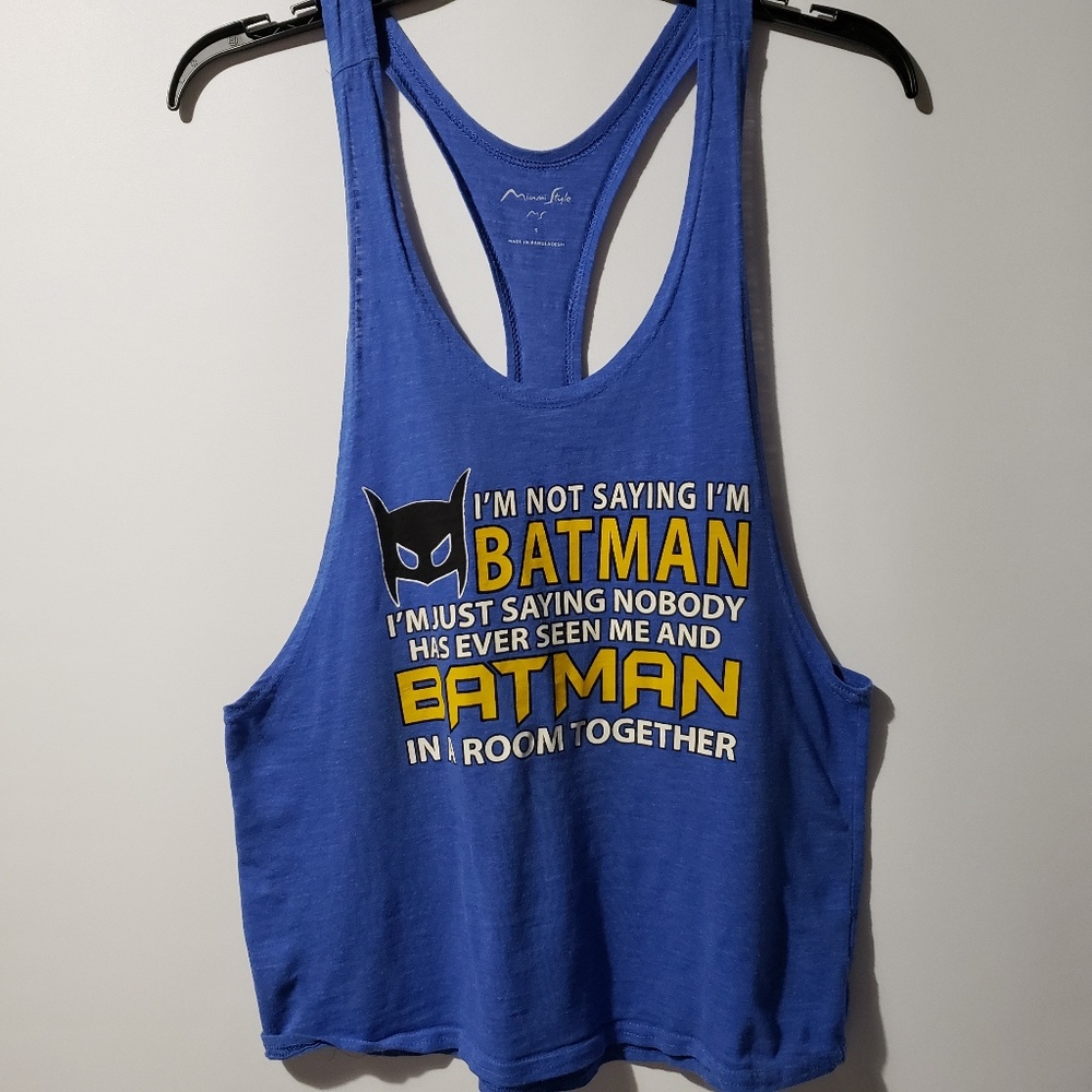 Miami Style‎ Batman Tank Top, ECU size S